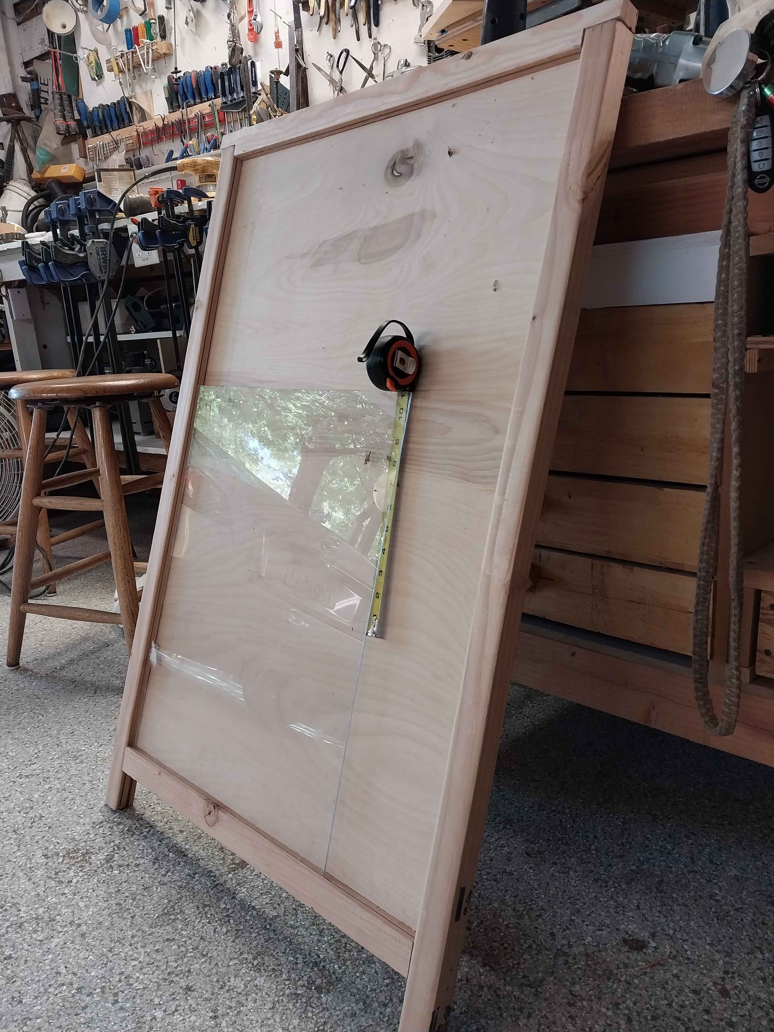A-frame sidewalk sign